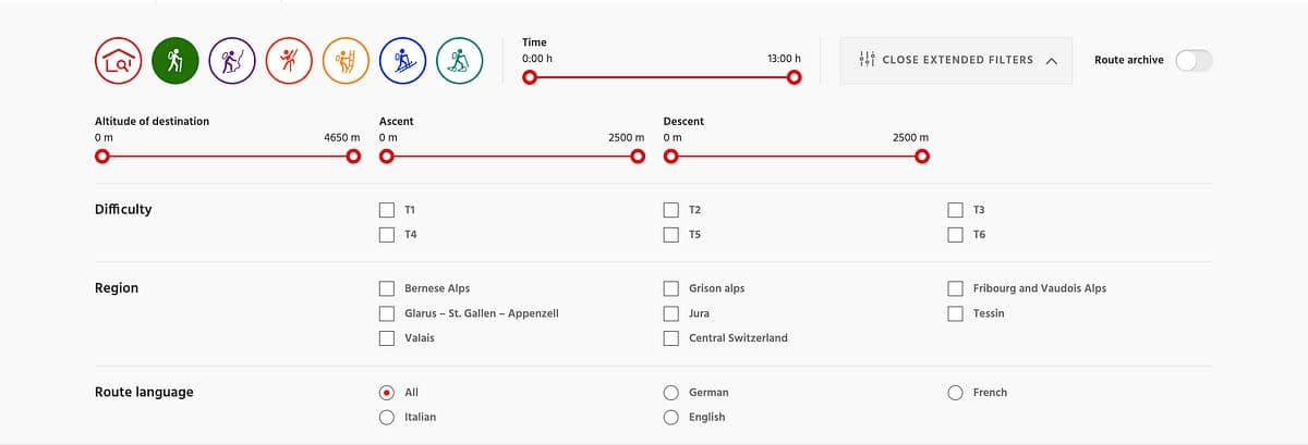 The SAC portal is an excellent way to find hikes that match your level.
