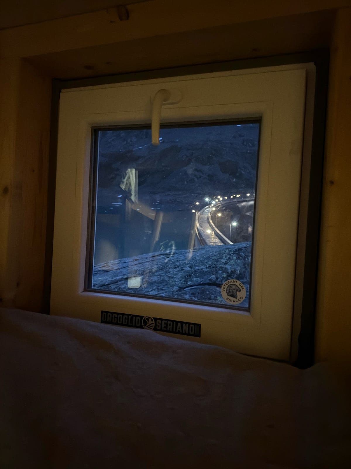 Day / Night view from my bunk