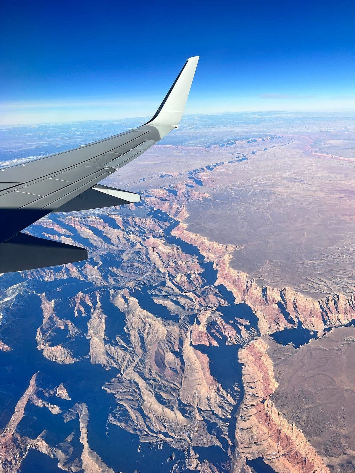 On route to LAX — Grand Canyon