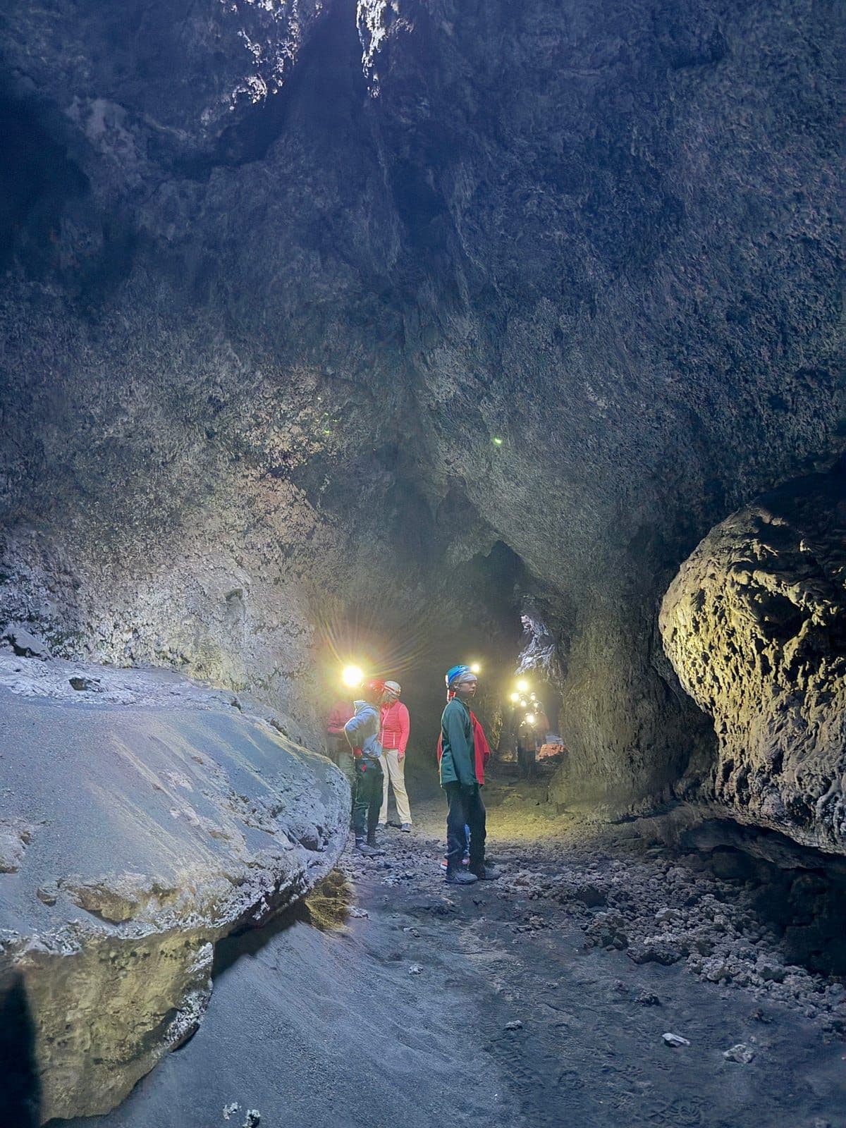 The stairs leading down to the lava tunnel and the video inside the tunnel were great. While some sections require you to squat low, you don’t need to crawl. It’s quite impressive to explore (with your guide).